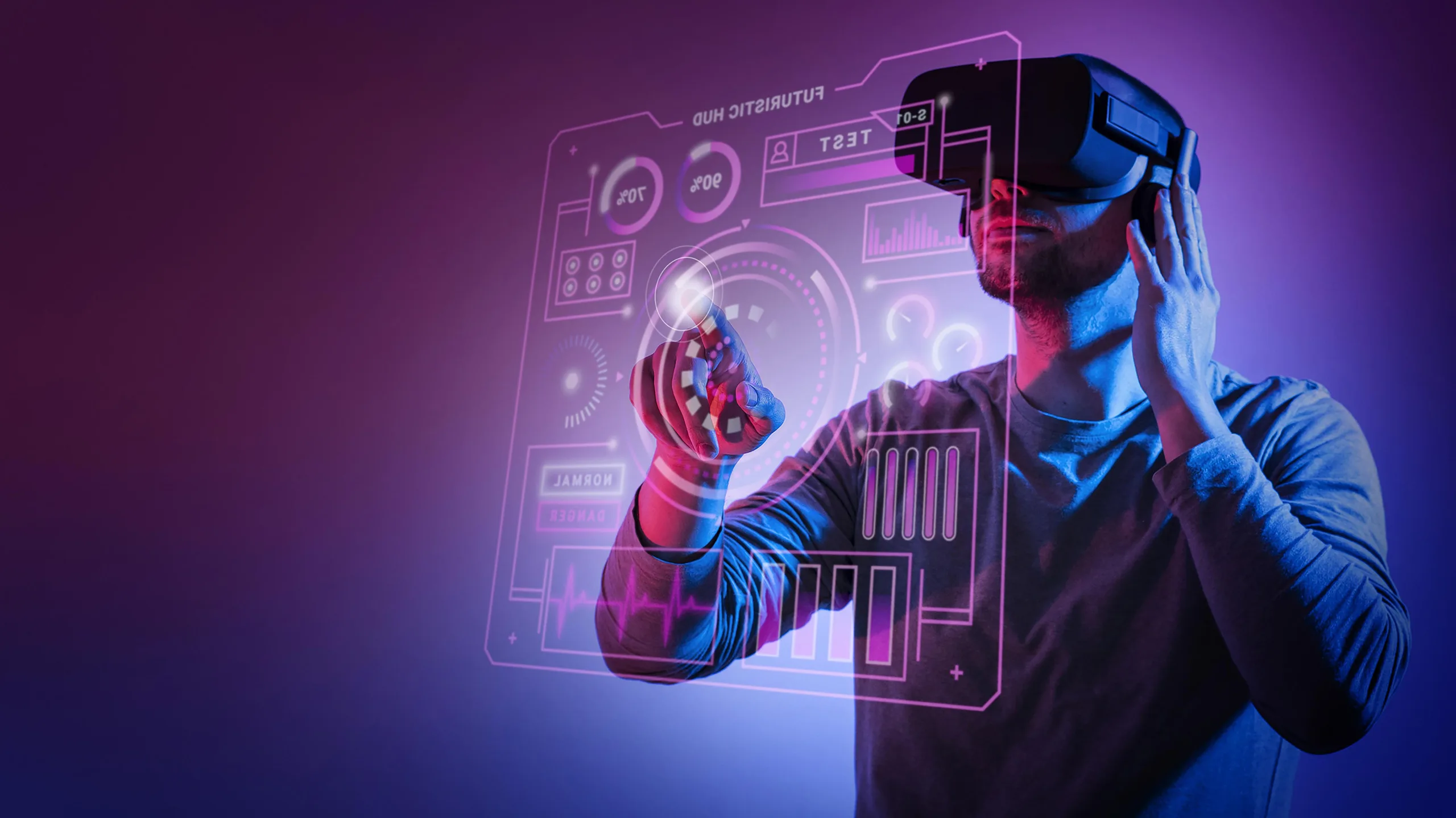 Gamifying Education: Engaging Teachers and Students for Better Results 2 medium shot man wearing vr glasses