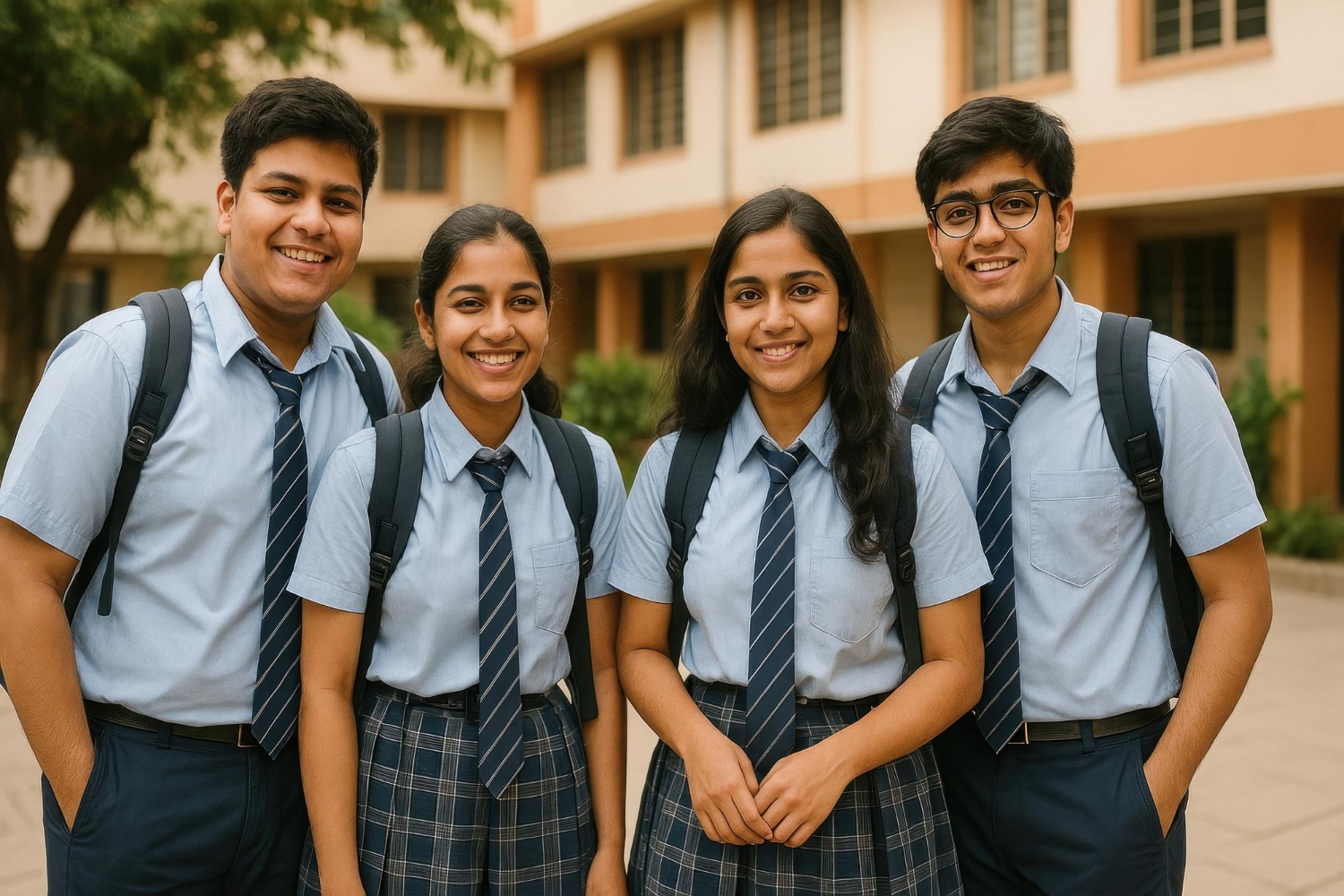 class 8-9 students